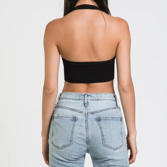 Brandy Melville Cropped Halter Top - Picture 5 of 5